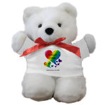 NANCE Sings To Me Live Rainbow Heart   Teddy Bear